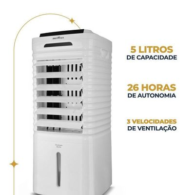Climatizador Britânia 4 Em 1 Autonomia De 26h BCL05A 110V