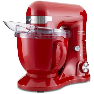 Batedeira Planetária Britânia BBP760VMW Turbo Vermelha 110V