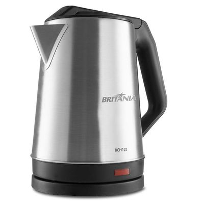 Chaleira Elétrica Britânia BCH12I 1,9L Inox Automática 220V