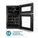 Adega Philco 69L PAD24DZ Display Digital 24 Garrafas Bivolt