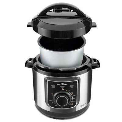 Panela De Pressão Britânia BPP01PI Multifuncional 3L 110V