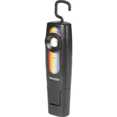 Lanterna recarregável de inspeção 6 W LED CRI 96 bivolt VONDER