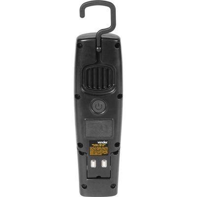 Lanterna recarregável de inspeção 6 W LED CRI 96 bivolt VONDER