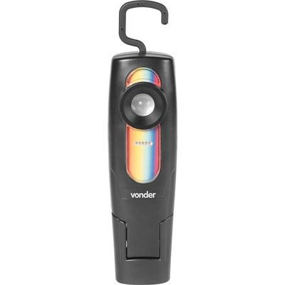 Lanterna recarregável de inspeção 6 W LED CRI 96 bivolt VONDER