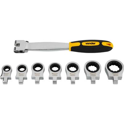 Ch Estrela 8-19mm Catraca Intercamb. Vonder