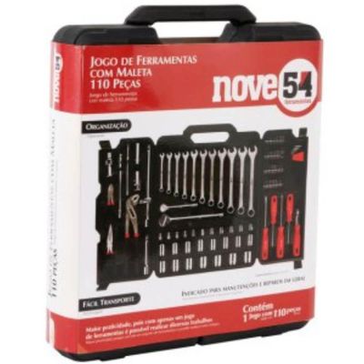 Jg Ferramentas C/110pcs Emb.fech. Nove54