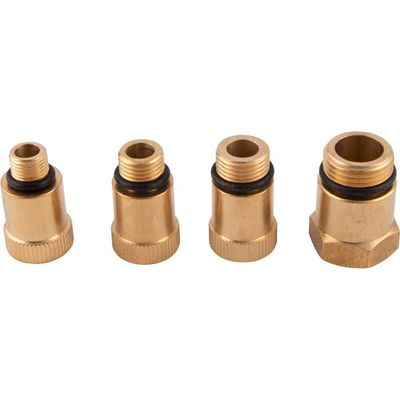 Medidor Comp.p/motor 0-300psi C/adapt Vonder