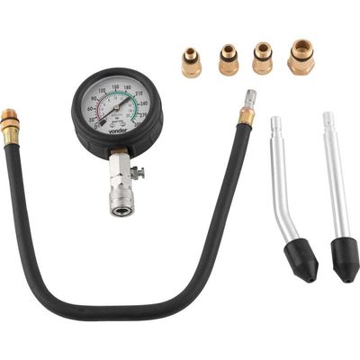Medidor Comp.p/motor 0-300psi C/adapt Vonder