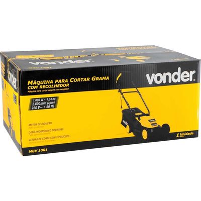 Maq Cortar Grama C/recol Mgv1001 220v Vonder