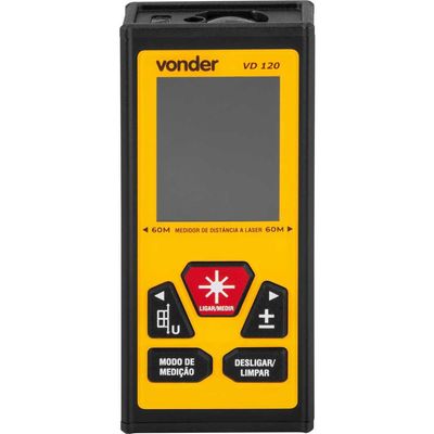 Medidor Dist Laser Bilat 120m Vd120 Vonder