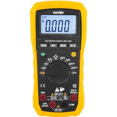 Multimetro Digital Mdv7500 Vonder