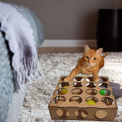 Brinquedo Para Gatos Em Mdf