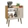 Bancada Aparador Café Com Porta Lincon Cinamomo-off-white