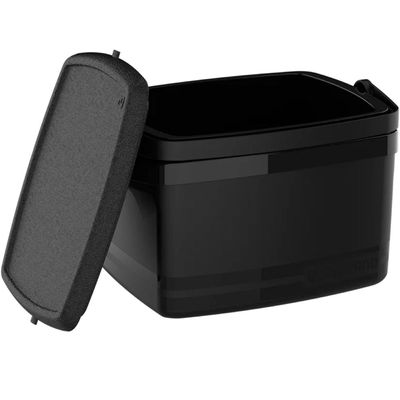 Caixa Térmica Soprano 12L Preta com Alça Retrátil Porta Copos Bebidas Geladas Camping Praia