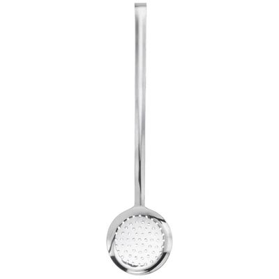 Kit 3 Talheres Para Cozinha Grande Inox Concha Escumadeira Colher Buffet Weck Utensílios