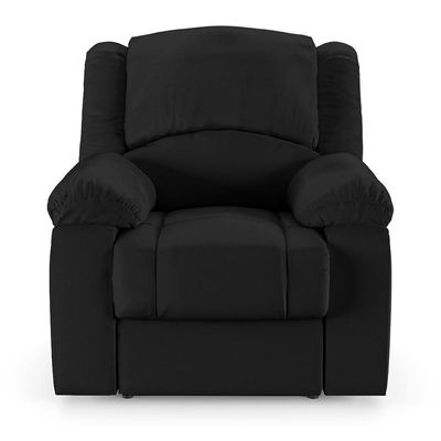 Poltrona Do Papai Reclinável Pietra Power Elétrica Fh9 Pu Preto - Mpozenato
