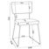 Kit 08 Cadeiras Decorativas Estofada Base De Aço Allana L02 Bouclê Cinza - Lyam Decor