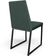 Kit 04 Cadeiras Para Sala Jantar Base Aço Industrial Preto Dafne L02 Linho Verde Musgo - Lyam Decor
