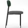 Kit 04 Cadeiras Para Sala De Jantar Melina L02 Facto Verde Musgo Linho Cinza Escuro - Lyam Decor