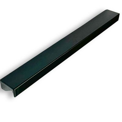 Kit 3 Puxadores Preto 20cm para Móveis Libero Nuevo Cava Invertida Facetato Torralba Armários Gaveta