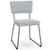 Kit 06 Cadeiras Decorativas Para Sala De Jantar Allana L02 Suede Cinza - Lyam Decor