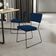 Kit 04 Cadeiras Decorativas Para Sala De Jantar Allana L02 Suede Azul Marinho - Lyam Decor