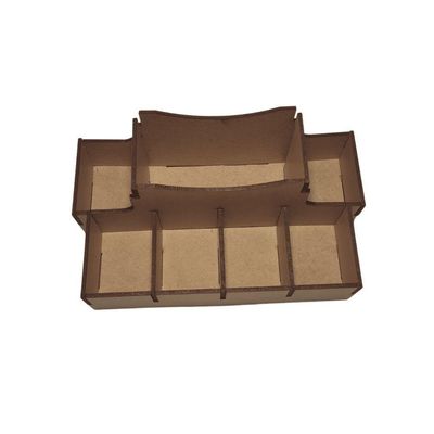 Porta Guardanapo E Sachê Em Mdf - Kit 10 Unidades
