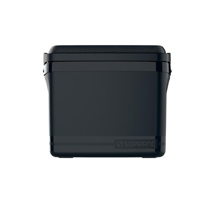 Caixa Térmica Cooler 32L com tampa de acesso rápido Preta Tropical Soprano