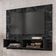 Painel Para Tokyo Nero Marmorizado 2 Nichos