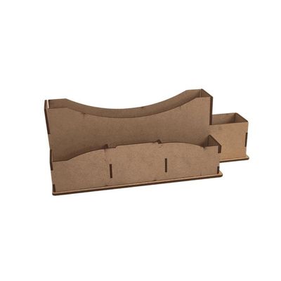 Porta Guardanapo E Sachê Em Mdf - Kit 10 Unidades