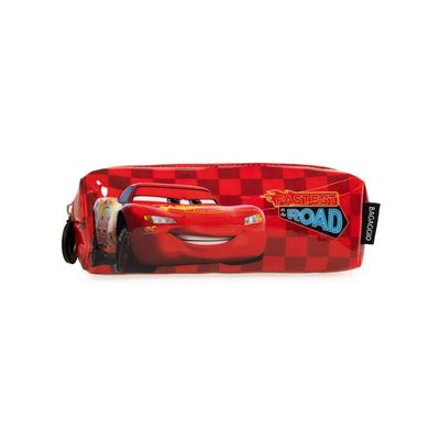Estojo Escolar Masculino Carros U / Vermelho