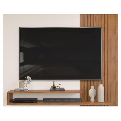 Painel Para Até 50 Polegadas Nando D04 Freijó-off White - Mpozenato