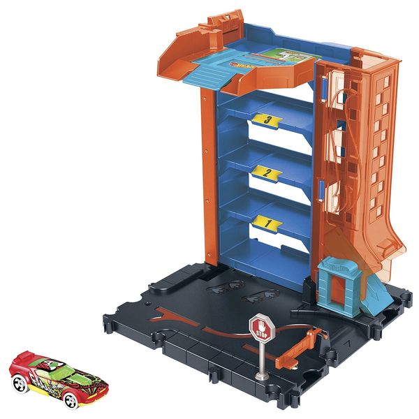 Pista Hot Wheels City Garagem