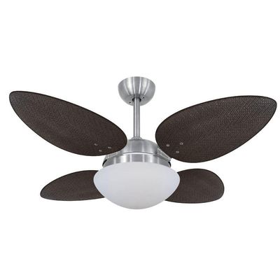 Ventilador De Teto Volare Petalo Palmae Tabaco 127V 110V