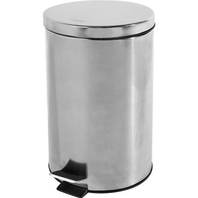 Lixeira Redonda 20l Inox Vonder