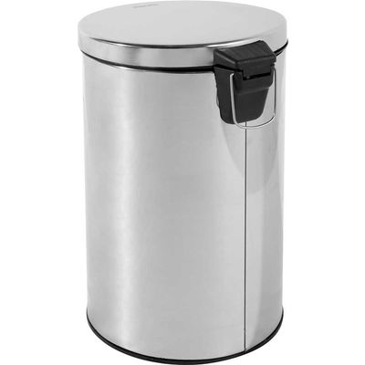 Lixeira Redonda 20l Inox Vonder