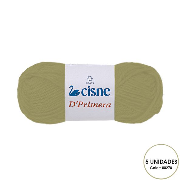 Kit 5 Novelo de Lã Tricô Crochê Cisne D'Primera 40g 00278
