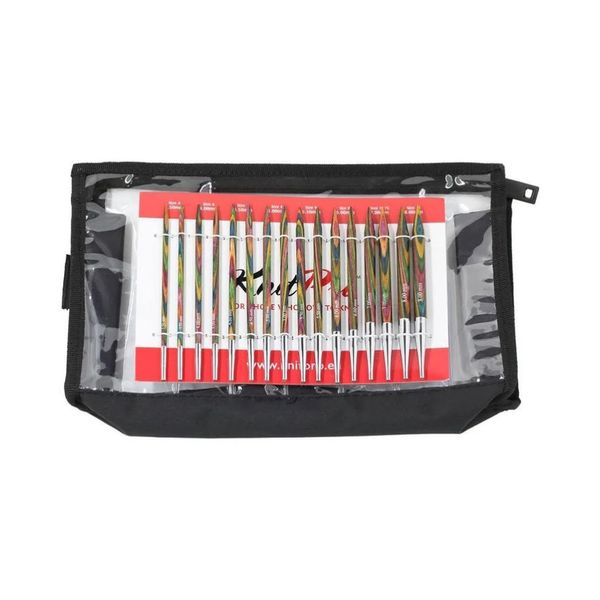 Kit de Agulhas para Tricô KnitPro Symfonie Circulares 26 pçs