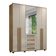 Roupeiro 5 Portas Ragusa Cinamomo Off White