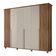 Roupeiro 6 Portas Potenza Cinamomo Off White