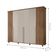 Roupeiro 6 Portas Potenza Cinamomo Off White
