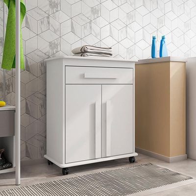 Multiuso Com 2 Portas Cantária Branco