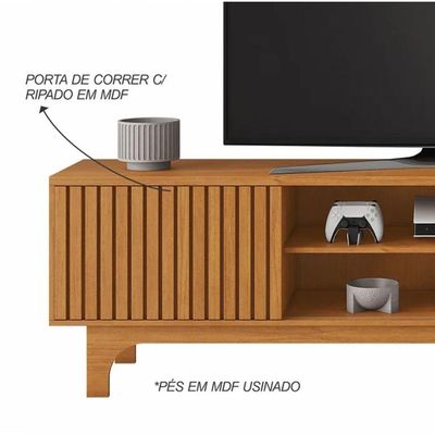 Rack Para Até 70" Trunfo Jcm Movelaria - Cinamomo