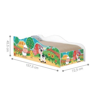 Mini Cama Fun Fazendinha Colorida