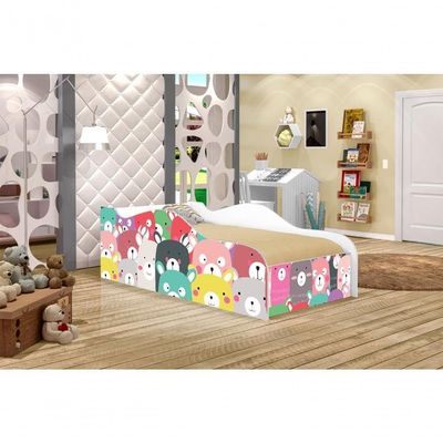 Mini Cama Fun Ursinhos Coloridos