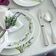 Aparelho de Jantar 4 pessoas 20 Peças Porcelana Tramontina Lilla Decorada Mesa Posta