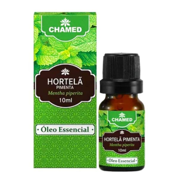 Óleo Essencial de Hortelã Pimenta 10ml CHAMED  100% Puro
