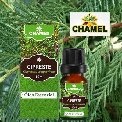Óleo Essencial de Cipreste 10ml 100% Puro Chamed