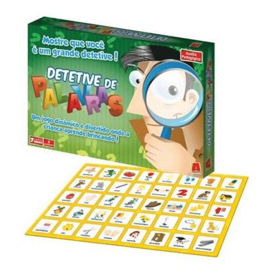 Jogo Detetive Das Palavras 303294 - Algazarra