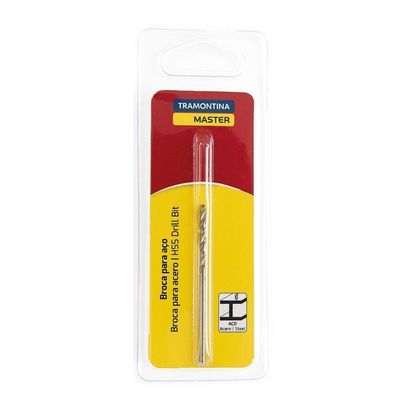 Broca Para Aço 1.2X38 Mm Tramontina Em Aço Rapido